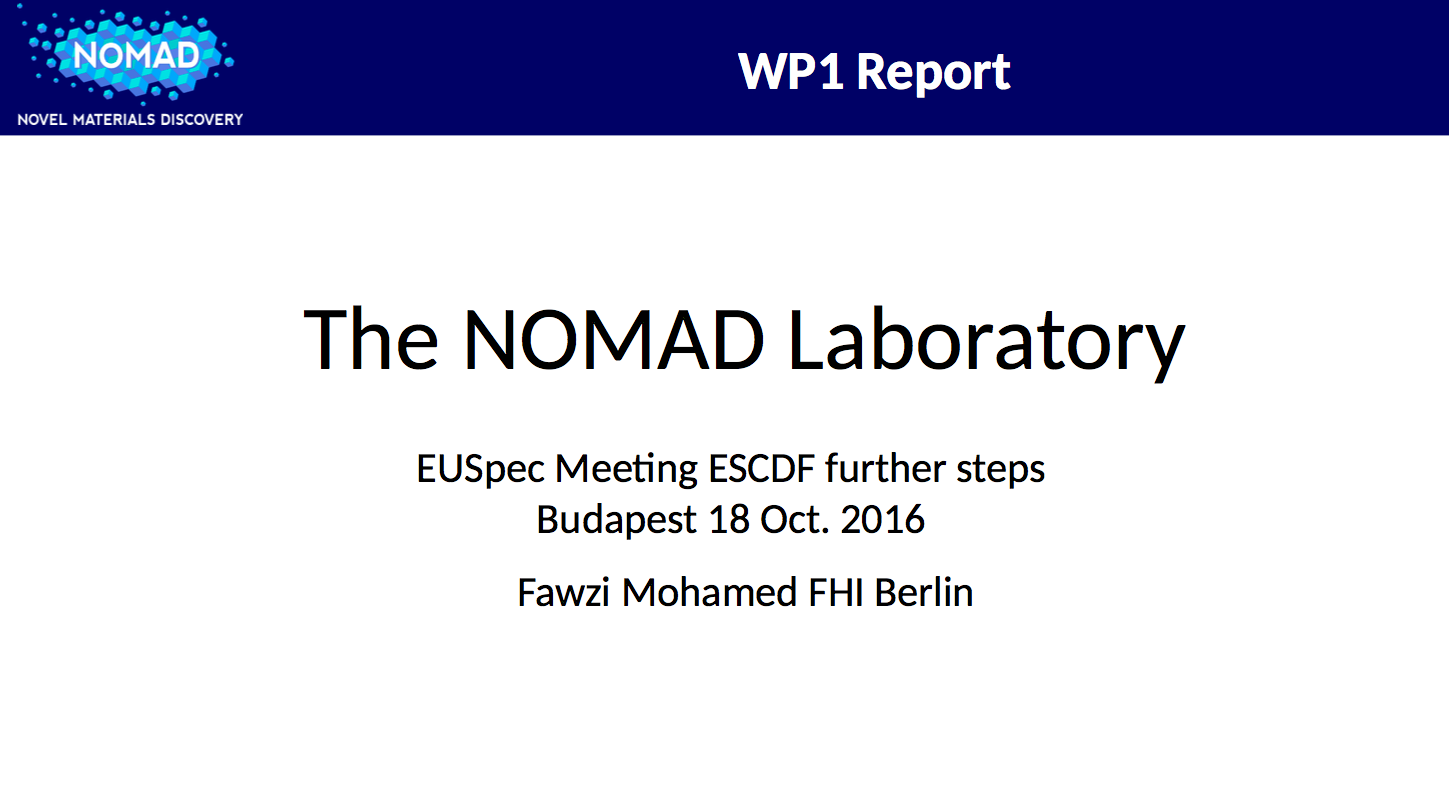 nomad presentation